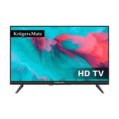 Kruger&Matz 24" HD DVB-T2 H.265 HEVC 230/12V Fernseher