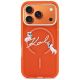 3. Karl Lagerfeld IML Choupettes Karl Script Logo MagSafe Hülle für iPhone 17 Pro Max - Orange