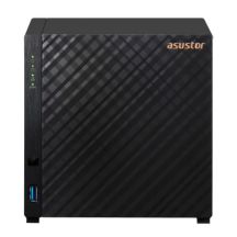 NAS Asustor AS1204T; Tower; 4x (3,5" SATA HDD/ 2,5" SSD); Realtek RTD1619B, 1 GB DDR4, 1x 2,5-GbE, 3x USB 3.2