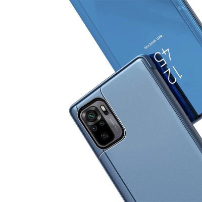 5. Klarsichthülle Flip Cover Xiaomi Redmi Note 11 Pro+ 5G (China) / 11 Pro 5G (China) / Mi11i HyperCharge / Poco X4 NFC 5G blau