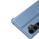 7. Harte Klapphülle für Samsung Galaxy S23 FE Clear View Case – Schwarz