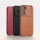 8. Nillkin Qin Leder Pro Case Hülle für Samsung Galaxy S22+ (S22 Plus) Kameraschutz Holster Cover Flip Case Braun