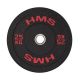 16. HMS RED BUMPER Olympiascheibe 25 kg HTBR25 