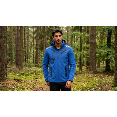 4. Herren-Softshelljacke Geographical Norway ROYAUTE DB ROYAL BLUE BLACK MEN 068 (WY2168H/GN-ROYAL BLUE / BLACK)