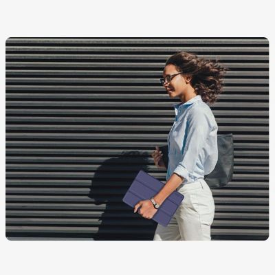 10. TechProtect SmartCase Schutzhülle für Samsung Galaxy Tab A9 / A11 8.7 X110 / X115 / X133 / X135 - Marineblau