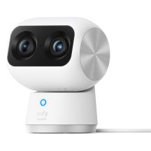 Anker Eufy | Sicherheitskamera für den Innenbereich | S350 | Weitwinkelobjektiv | Tischmodell | Micro-SD-Karte, max. 128 GB | Weiß