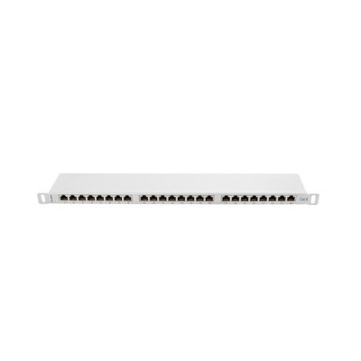 5. Patchpanel Lanberg PPS6-0024-S (0,5U; Kat. 6; 24xRJ-45)
