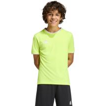 adidas Entrada 26 Jersey Kinder-T-Shirt Neongelb KE9845