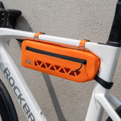 5. Rockbros AS-140 ROAD TO SKY wasserdichte Rahmentasche 1,7 l - orange