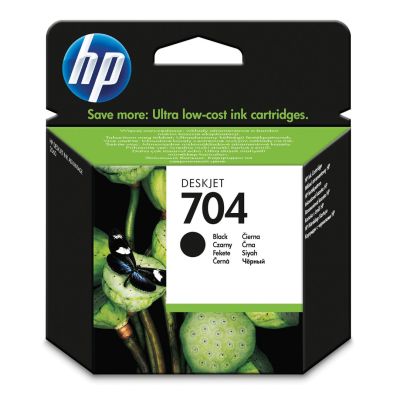 2. HP Schwarze Tinte HP 704, HP704=CN692AE, 480 Seiten, 6 ml