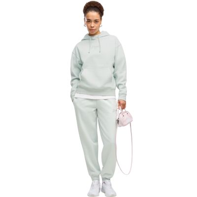 5. Damen-Sweatshirt Puma ESS Script Comfort Hoodie mintgrün 694136 29