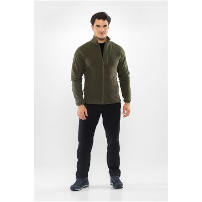 Herren-Fleecejacke VIKING Billar Man olivgrün
