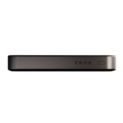 3. ZENS Slim Qi2 Aluminium Powerbank - 10000 mAh magnetische Powerbank kompatibel mit MagSafe und Qi2 (schwarz)