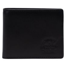 Herschel Hank RFID-Geldbörse aus Leder, 11151-00001, Schwarz, Einheitsgröße