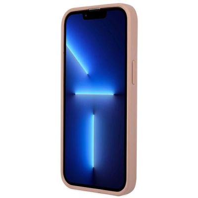 5. Guess GUHCP13LPSATLP iPhone 13 Pro / 13 6.1" pink/pink Hardcase SaffianoTriangle Logo