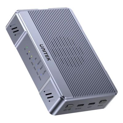 9. Unitek-Gehäuse mit 2x M.2 20 Gbit/s RAID0, RAID1 + Klonen