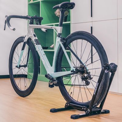 9. Rockbros 27210001001 Klappbarer Fahrradständer – Schwarz