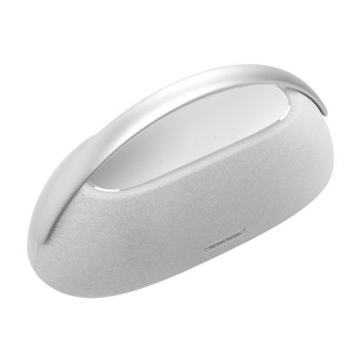 8. Harman/Kardon Go + Play 3 Tragbarer Stereo-Lautsprecher, Grau/Silber, 160 W