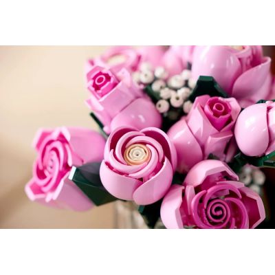 49. LEGO Botanische Kollektion 10374 – Rosa Rosenstrauß
