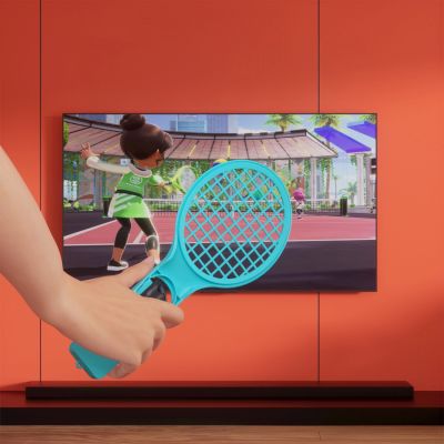 47. Nintendo Switch 23-in-1 Familien-Zubehörpaket 2 – Orange-Blaues Set