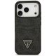 3. Guess 4G Double Card Triangle Hülle für iPhone 18 Pro / 17 Pro – Schwarz
