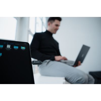 14. Verbatim Store 'n' Go USB-Stick 128 GB USB Typ-C 3.2 Gen 1 (3.1 Gen 1) Schwarz