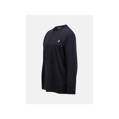2. Herren-Langarmshirt PEAK PERFORMANCE M Trail Wool Blend, schwarz