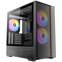 Antec FLUX REAR Midi-Tower, Schwarz