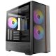 Antec FLUX REAR Midi-Tower, Schwarz