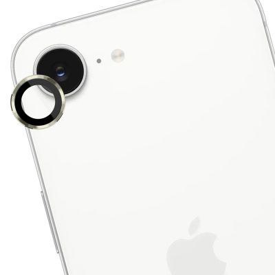 10. 3MK Lens Protection Pro Panzerglas für iPhone 16e – Gold