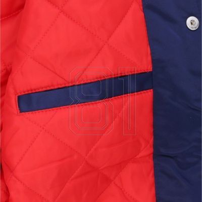 4. Mitchell & Ness NBA Schwergewichts-Satinjacke New Jersey Nets OJBF3413-NJNYYPPPNAVY