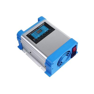 4. 12-V-Netzladegerät für BC-40 PRO 40A-Akkus (230 V/12 V) mit LCD-Anzeige und 7 Ladestufen