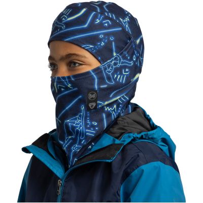 Kinder-Balaclava Buff Thermonet Hinged Balaclava – nasvi night blue