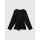 6. Damen-Sweatshirt mit Bindebändern und Modal, reguläre Passform, Größe 4F 4FRSS26TSWSF2784-20S