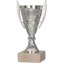 Silberner Kunststoffbecher 9082/S