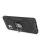 4. Wozinsky Ring Armor Tough Hybrid Case Cover + Magnethalterung für Samsung Galaxy A32 5G schwarz