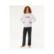 3. RIP CURL Eternal Shred Logo Hood-Boy Grau