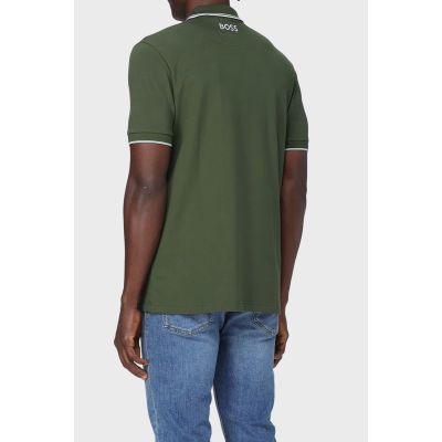 6. Boss Paddy Pro Open Grünes Poloshirt M 50469102-355