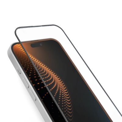 SBS Tempered Glass D3O gehärtetes Glas mit Rahmen für iPhone 16 Pro