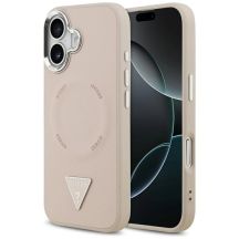 Guess Triangle Logo MagSafe Hülle für iPhone 17 - pink