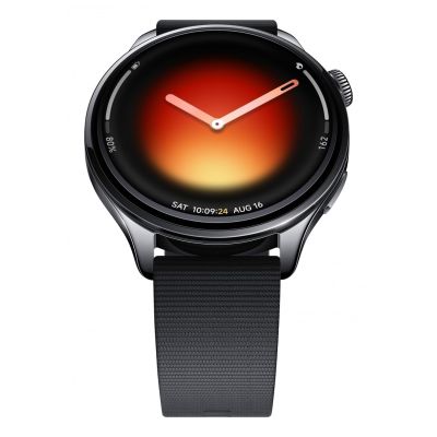 9. Xiaomi Watch 5 3,91 cm (1,54") AMOLED-Display 47 mm Digital 480 x 480 px Touchscreen Schwarz GPS