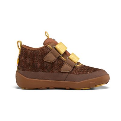 3. Affenzahn Happy Tiger Wasserdichte Strick-Barfußstiefel (00844-70003)