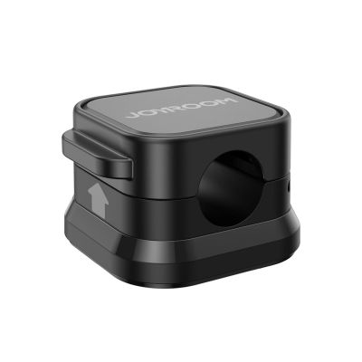 2. Joyroom JR-ZS368 magnetischer Kabelorganizer - schwarz (6 Stück)