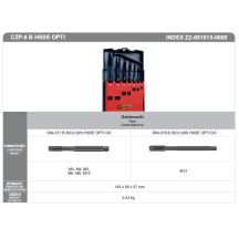 GEHÄHNERSATZ M3-M12 DIN-371B/DIN-376B (6H) HSSE CZP-8 OPTI