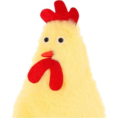 7. SITZENDE HÜHNER 18CM FRÜHLINGSDEKORATION