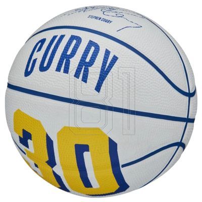 7. Wilson NBA Player Icon Stephen Curry Miniball WZ4007401XB