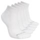 Skechers 5er-Pack Unisex 1/2 Frottee Viertelrund-Sneaker S602095-100 Weiß 39-42