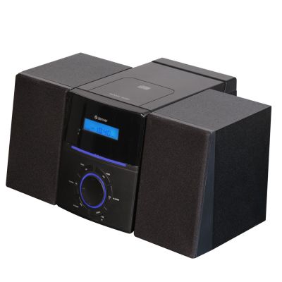 9. Denver MCA-240 Mikroanlage mit CD-Player, Radio und AUX-Anschluss