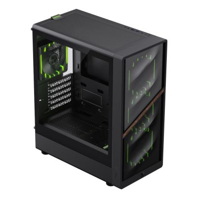 5. GameMax AERIS 330 MB Mini-Tower Schwarz