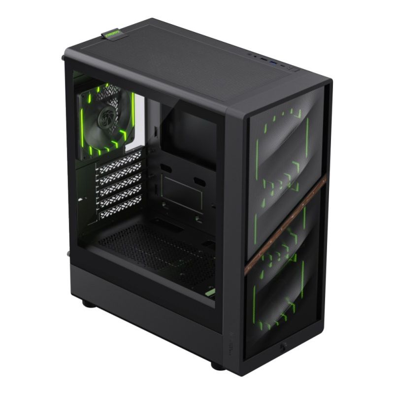 5. GameMax AERIS 330 MB Mini-Tower Schwarz